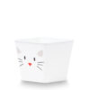 Deco Cuadrada 8 - Gato Blanco