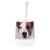 Mate Jack Russell + Bombilla + Saca Yerba